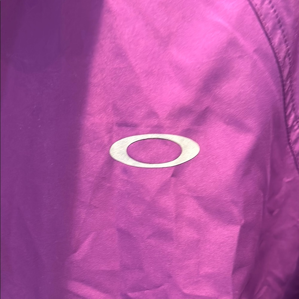 Oakley Purple Windbreaker Jacket - Picture 2 of 4